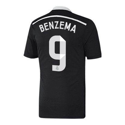 Tricouri Fotbal Vintage Real Madrid BENZEMA #9 Treilea 2014/15