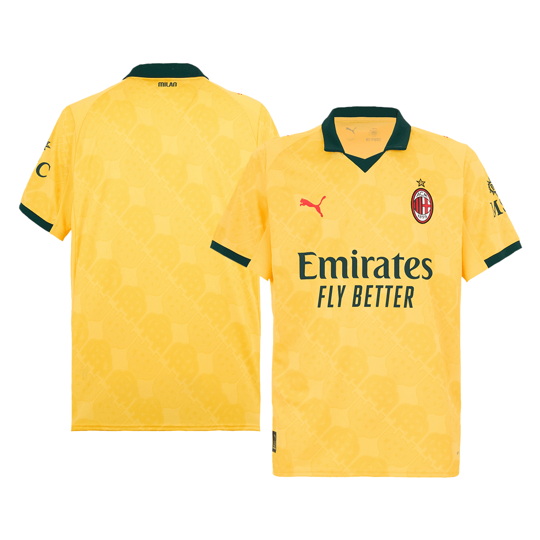 Tricouri Fotbal AC Milan Treilea 2025/26 (mărime mare)