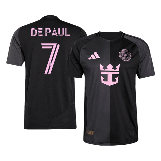 Tricouri Fotbal Inter Miami CF DE PAUL #7 Deplasare 2025 Authentic