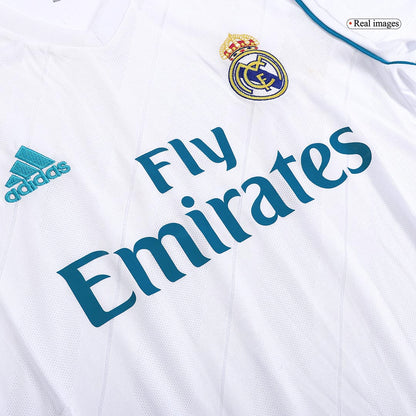 Tricouri Fotbal Vintage Real Madrid Acasă 2017/18