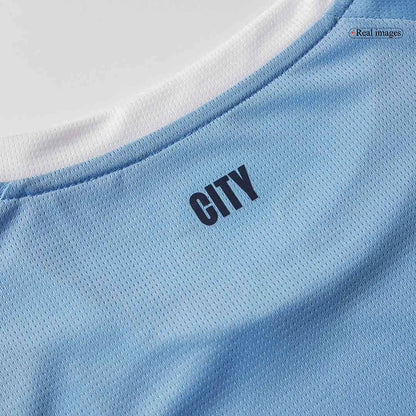 Tricouri Fotbal Manchester City RODRIGO #16 Acasă 2025/26 - Premium (mărime mare)