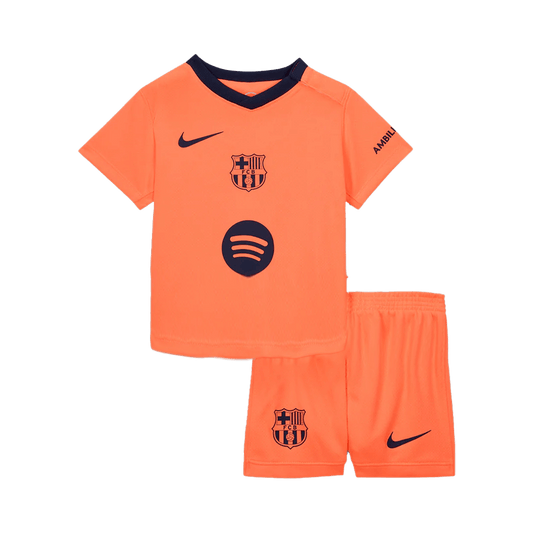 Set Tricouri Fotbal Barcelona Treilea 2025/26 Pentru Copii