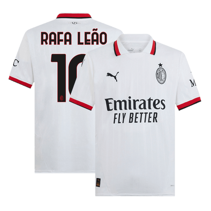 Tricouri Fotbal AC Milan RAFA LEÃO #10 Deplasare 2024/25 - Super