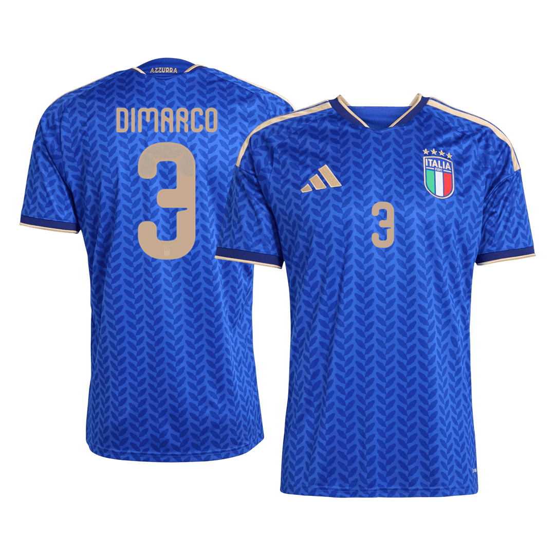Tricouri Fotbal Italia DIMARCO #3 Acasă Cupa Mondială 2026