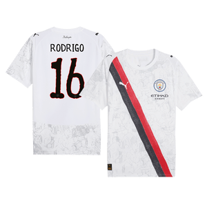 Tricouri Fotbal Manchester City KidSuper RODRIGO #16 2025/26 - Club World Cup (mărime mare)