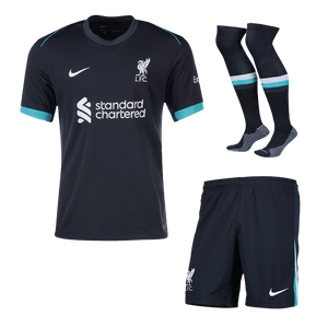 Set Tricouri Fotbal Liverpool Deplasare