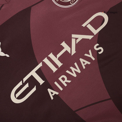 Tricouri Fotbal Manchester City Treilea 2024/25 (mărime mare)