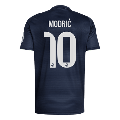 Tricouri Fotbal Real Madrid MODRIĆ #10 Deplasare 2025/26 (mărime mare)