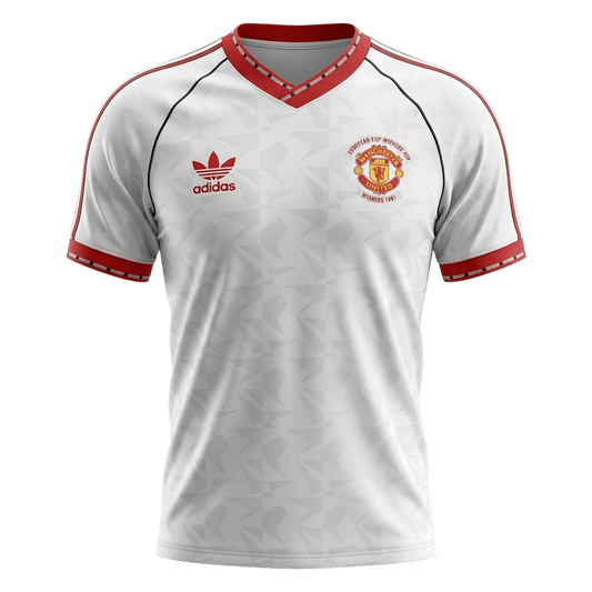Tricouri Fotbal Vintage Manchester United Deplasare 1991