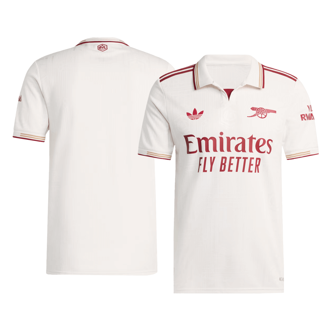 Tricouri Fotbal Arsenal Treilea 2025/26 Authentic