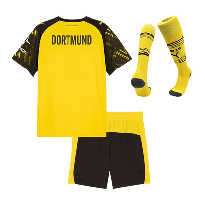 Set Tricouri Fotbal Borussia Dortmund Acasă 2025/26 Pentru Copii
