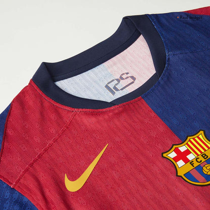 Tricouri Fotbal Barcelona X Travis Scott Acasă 2024/25 Authentic