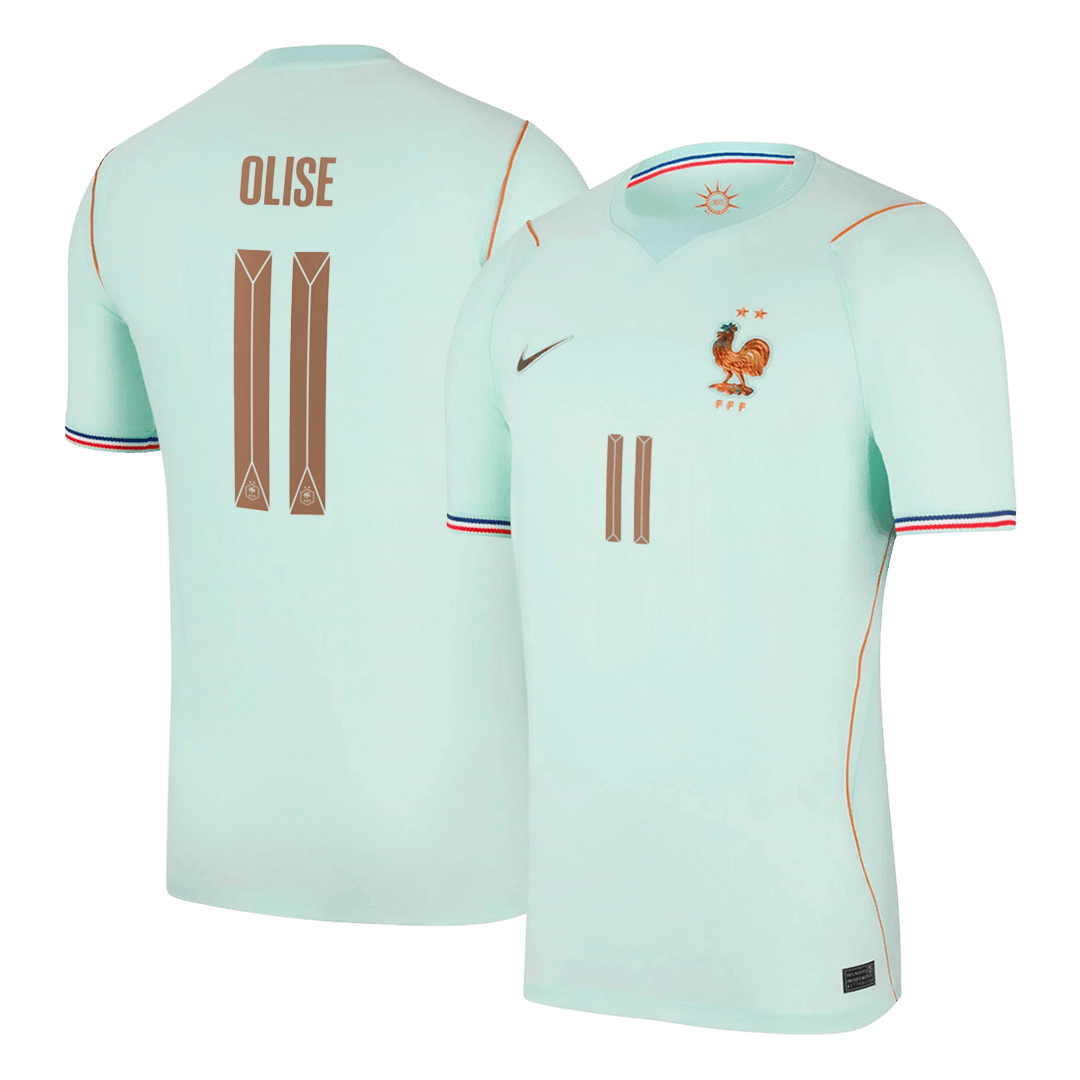 Tricouri Fotbal Franța OLISE #11 Deplasare Cupa Mondială 2026