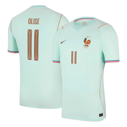 Tricouri Fotbal Franța OLISE #11 Deplasare Cupa Mondială 2026