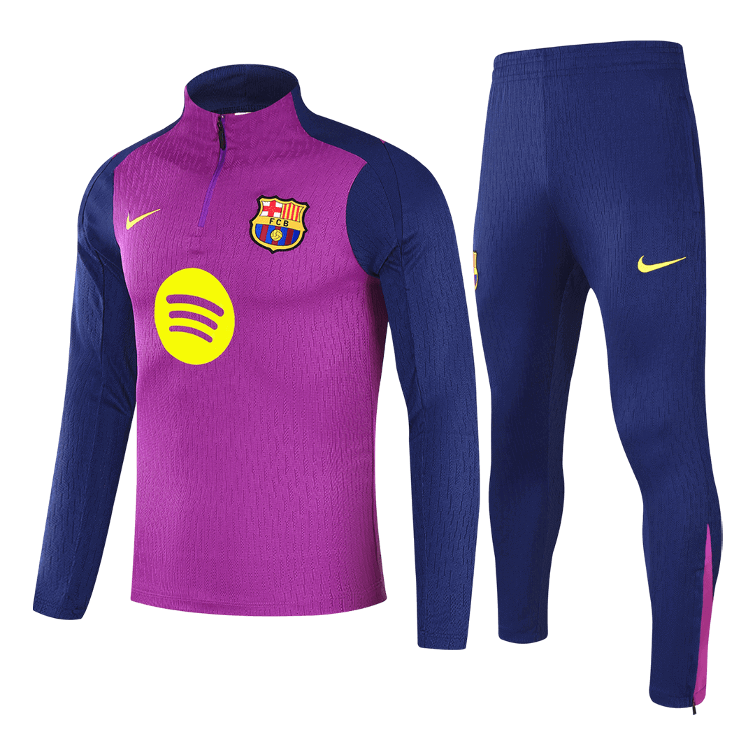 Set Bluză Barcelona 2025/26 Pentru Copii - Purple