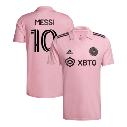 Tricouri Fotbal Inter Miami CF MESSI #10 Acasă 2022 (mărime mare)
