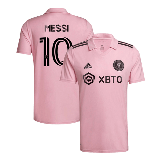 Tricouri Fotbal Inter Miami CF MESSI #10 Acasă 2022 (mărime mare)