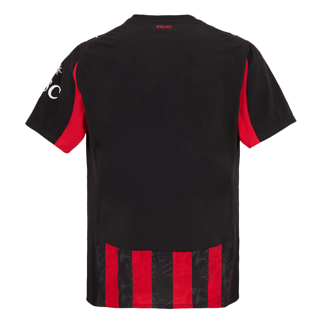 Tricouri Fotbal AC Milan Acasă 2025/26 Authentic