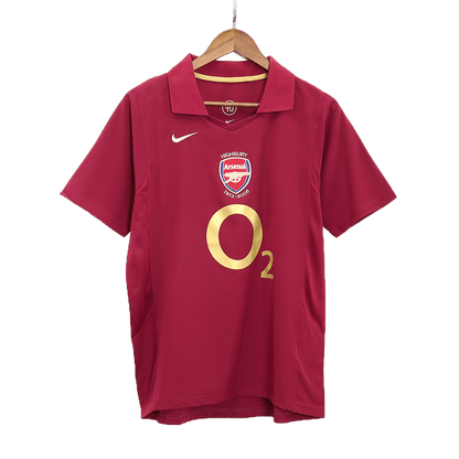 Tricouri Fotbal Vintage Arsenal Acasă 2005/06