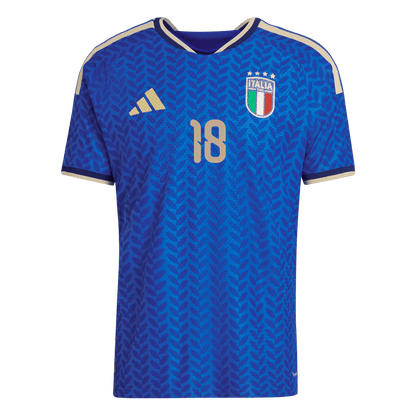 Tricouri Fotbal Italia DARMIAN #13 Acasă Cupa Mondială 2026 Authentic