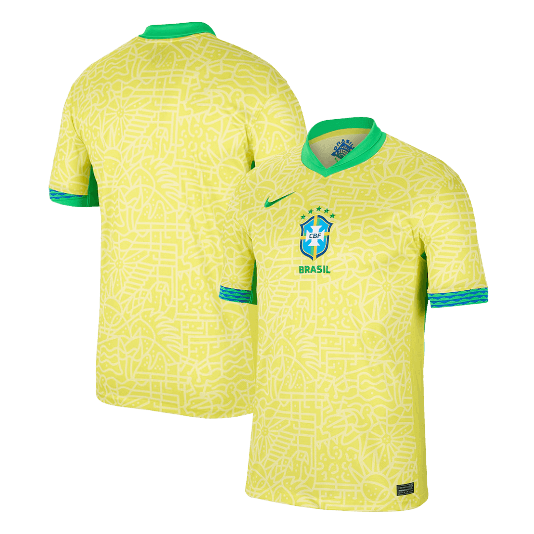 Tricouri Fotbal Brazilia Acasă 2024 - Super (mărime mare)