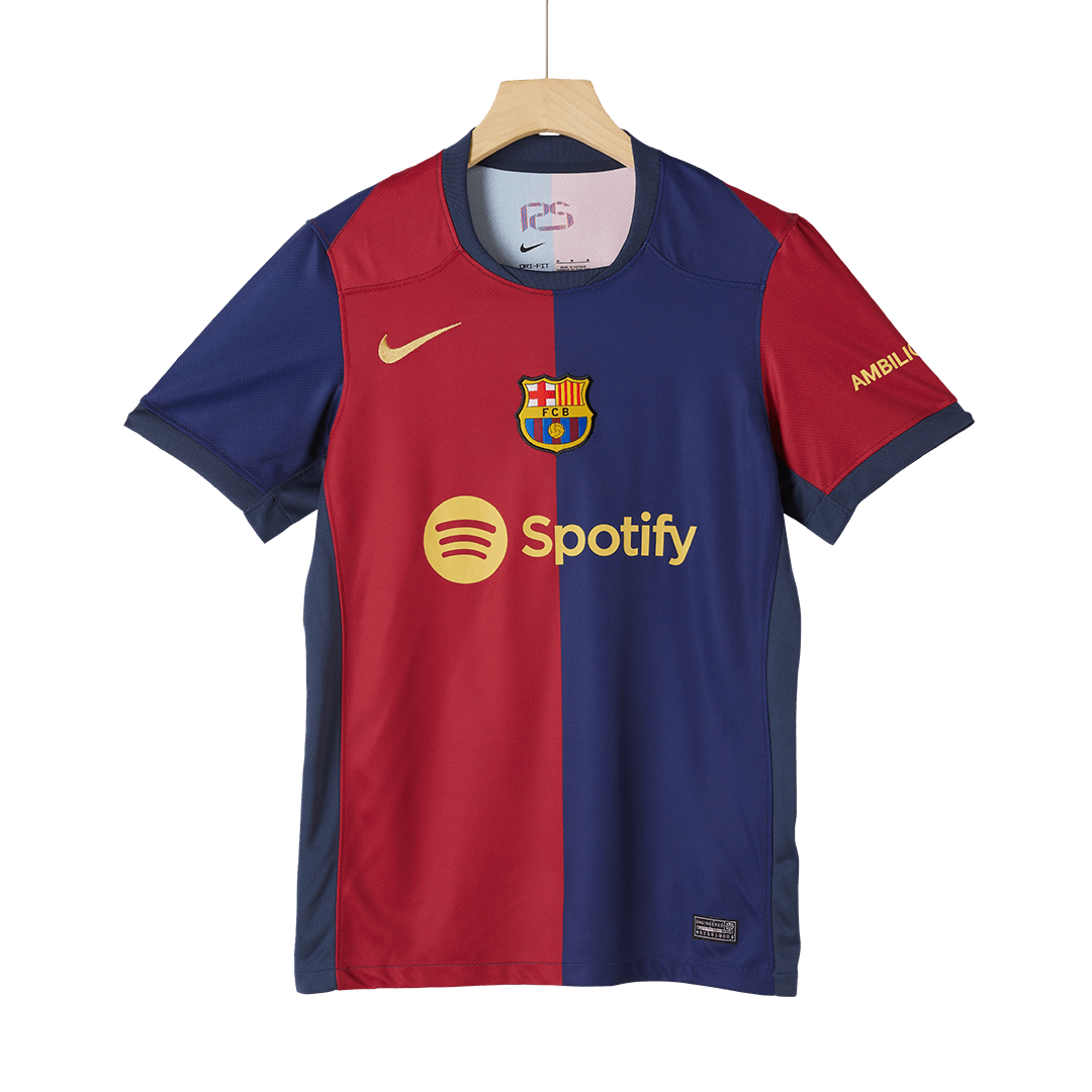 Tricouri Fotbal Barcelona Acasă 2024/25 (mărime mare)