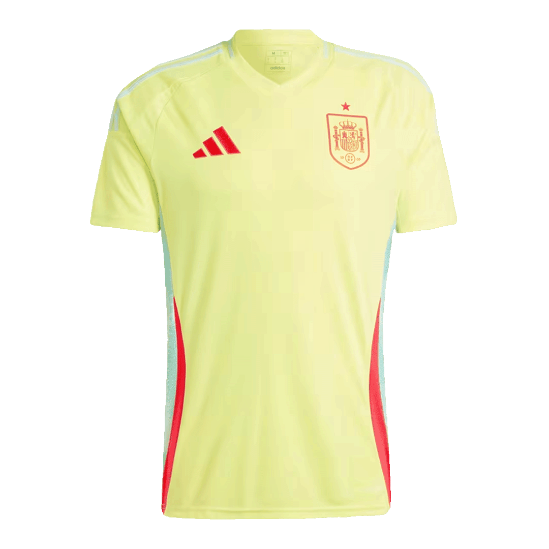 Tricouri Fotbal Spania Deplasare 2024 (mărime mare)