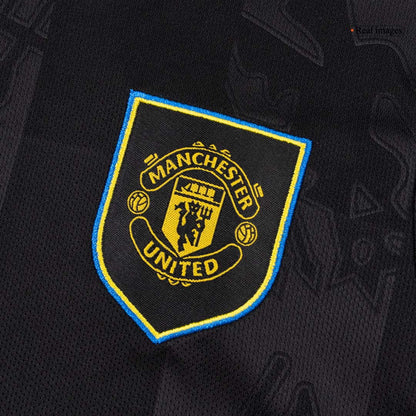 Set Tricouri Fotbal Manchester United Treilea 2025/26 Pentru Copii