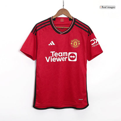 Tricouri Fotbal Manchester United Acasă 2023/24 (mărime mare)