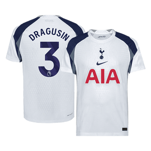 Tricouri Fotbal Tottenham Hotspur DRAGUSIN #3 Acasă 2025/26 Authentic
