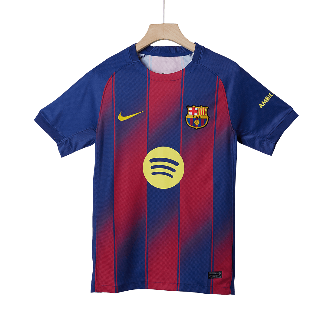 Tricouri Fotbal Barcelona F.DE JONG #21 Acasă 2025/26 UCL - Premium (mărime mare)