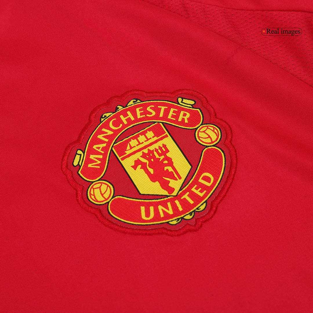 Tricouri Fotbal Manchester United Acasă 2024/25 Mânecă Lungă