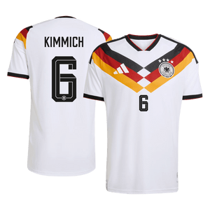 Tricouri Fotbal Germania KIMMICH #6 Acasă Cupa Mondială 2026 Authentic