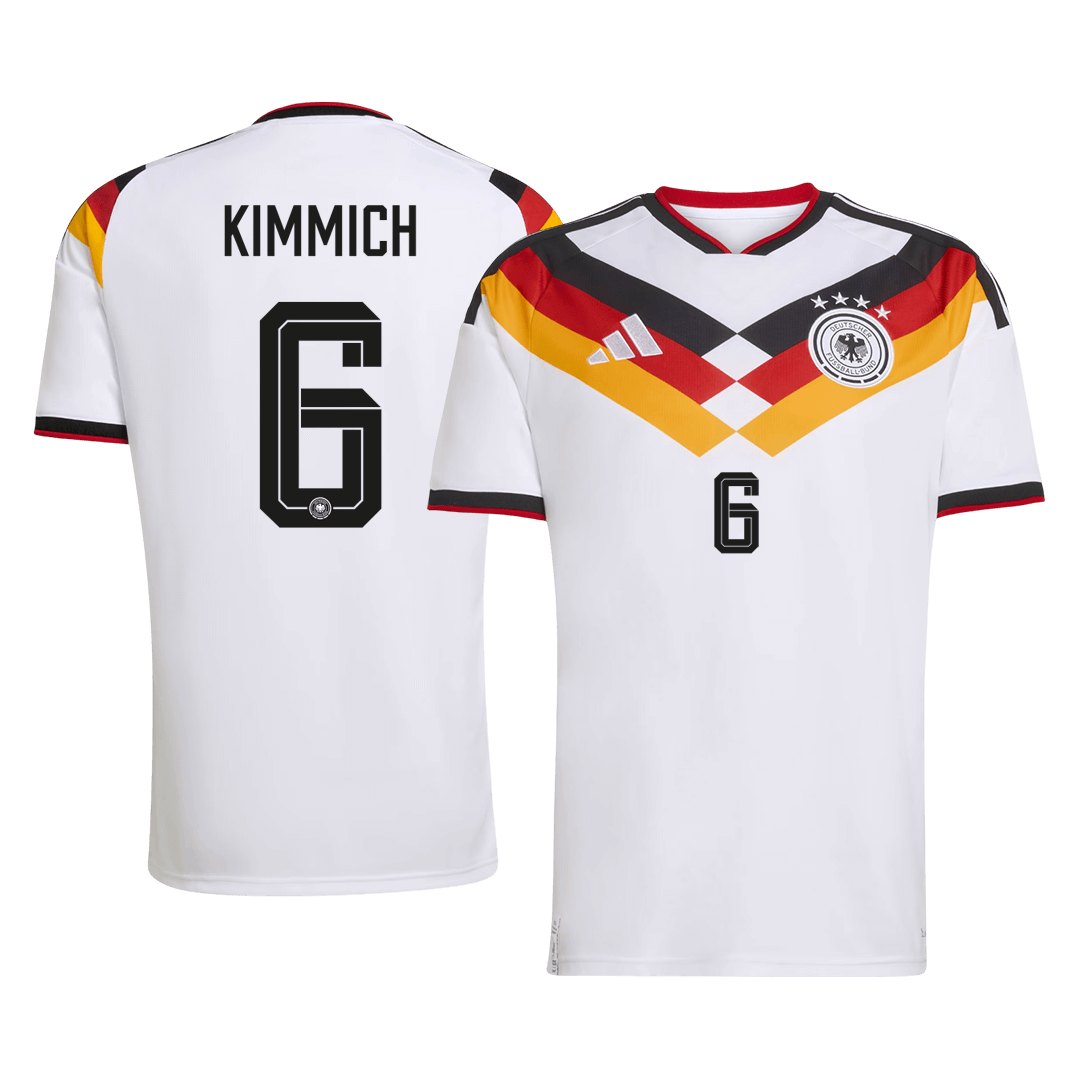 Tricouri Fotbal Germania KIMMICH #6 Acasă Cupa Mondială 2026