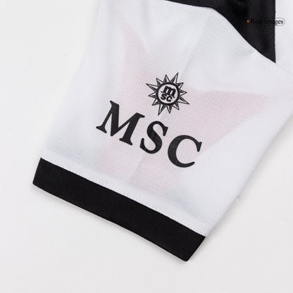 Set Tricouri Fotbal AC Milan Deplasare 2025/26 Pentru Copii