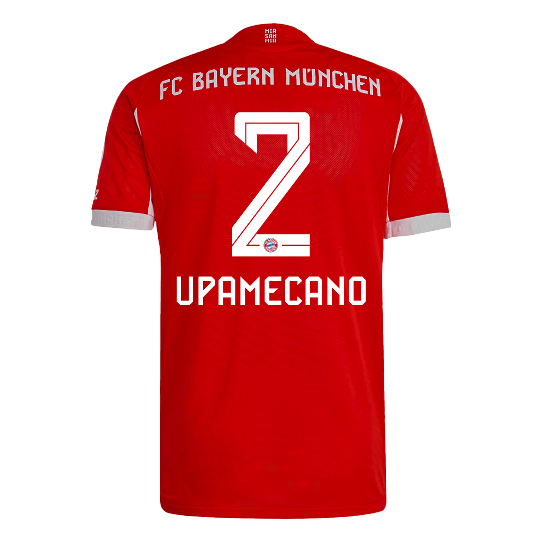 Tricouri Fotbal Bayern Munchen UPAMECANO #2 Acasă 2025/26 Authentic