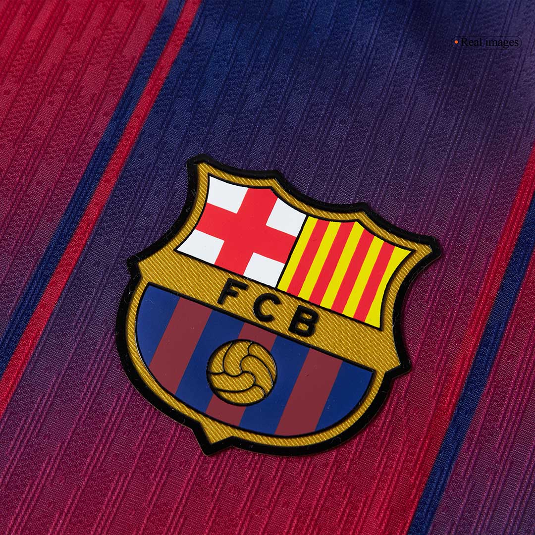 Tricouri Fotbal Barcelona LAMINE YAMAL #10 Acasă 2025/26 Authentic - Kopa Trophy Edition