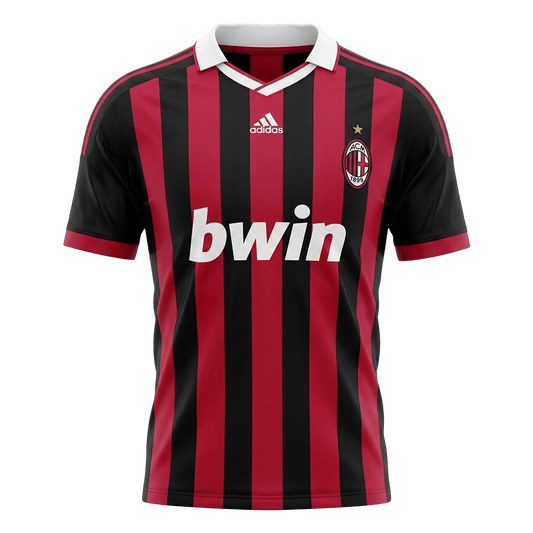 Tricouri Fotbal Vintage AC Milan Acasă 2009/10