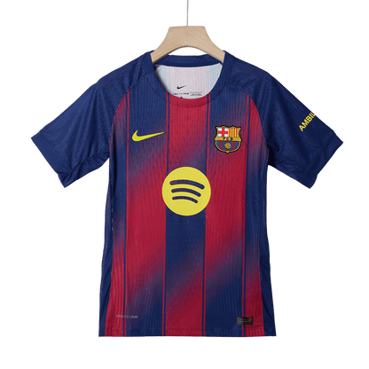 Tricouri Fotbal Barcelona F.DE JONG #21 Acasă 2025/26 Authentic
