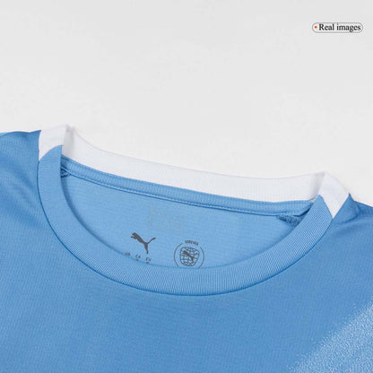 Tricouri Fotbal Manchester City REIJNDERS #4 Acasă 2025/26 - Premium