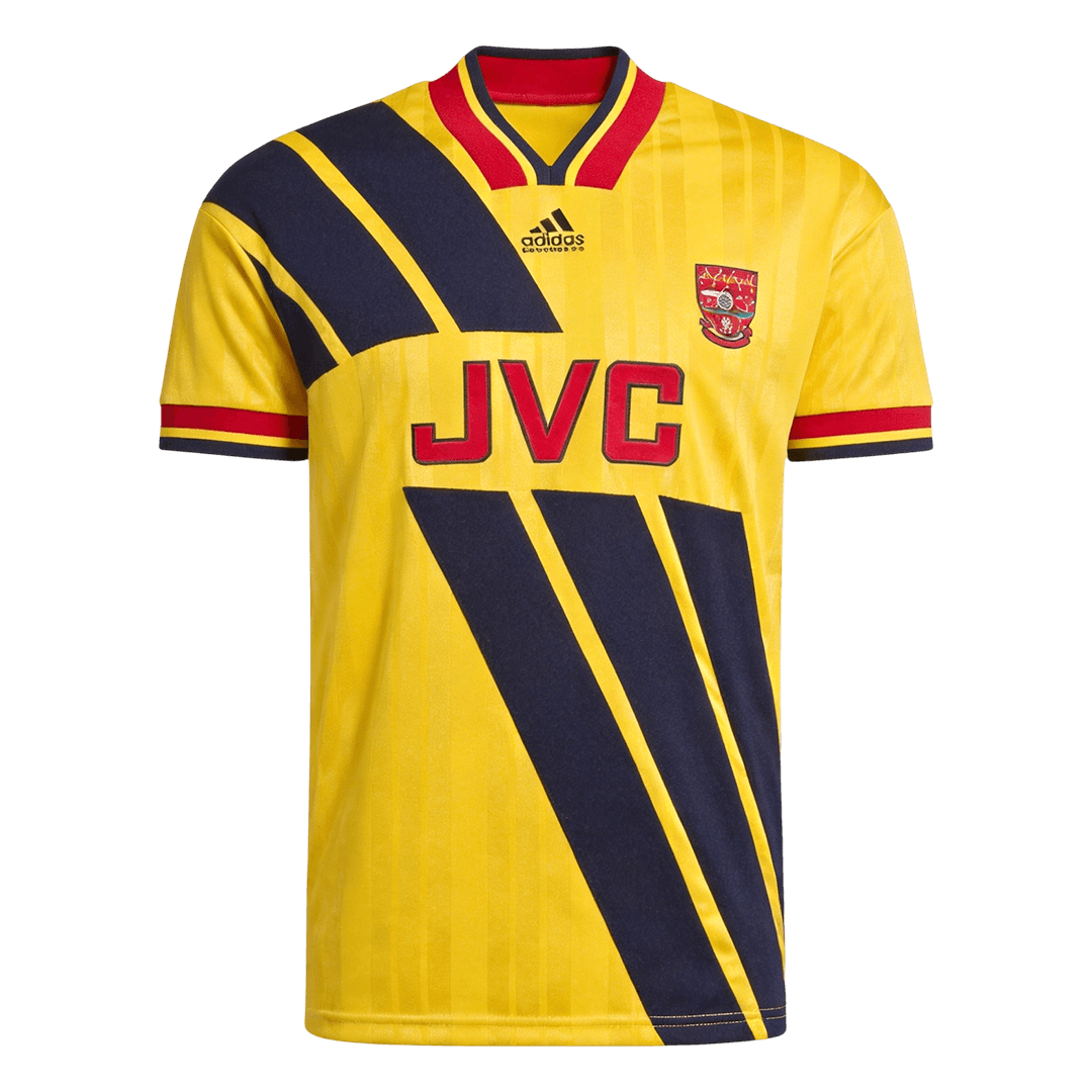 Tricouri Fotbal Vintage Arsenal Deplasare 1993/94