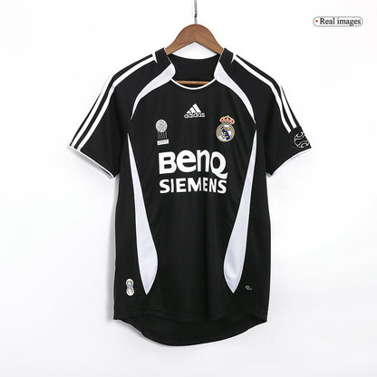 Tricouri Fotbal Vintage Real Madrid RAUL #7 Deplasare 2006/07