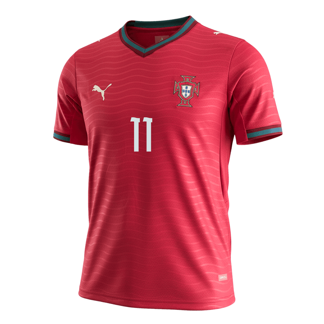 Tricouri Fotbal Portugalia JOÃO FÉLIX #11 Acasă Cupa Mondială 2026 - Premium