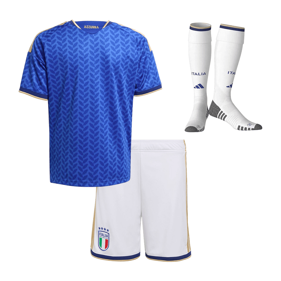 Set Tricouri Fotbal Italia Acasă 2025/26 Pentru Copii