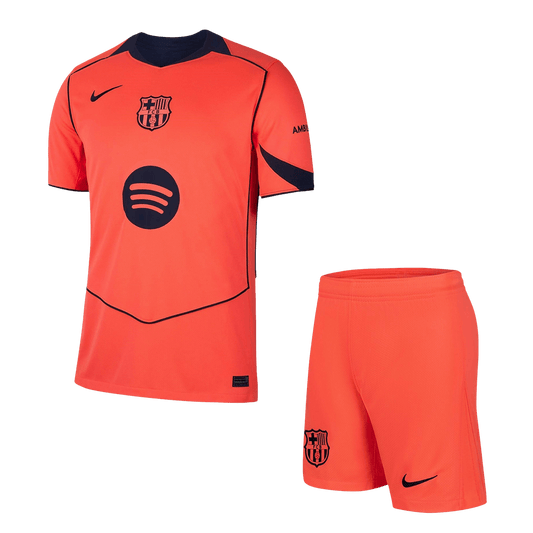 Set Tricouri Fotbal Barcelona Treilea 2025/26