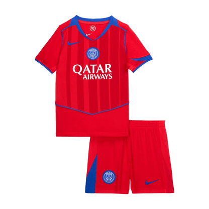 Set Tricouri Fotbal PSG Treilea 2025/26 Pentru Copii