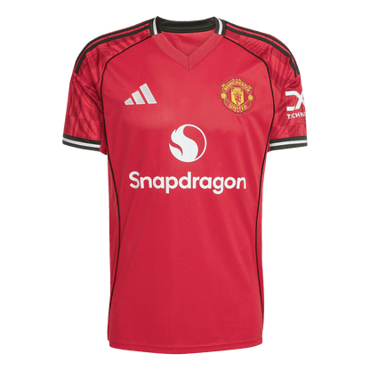 Tricouri Fotbal Manchester United B.FERNANDES #8 Acasă 2025/26 - Premium (mărime mare)
