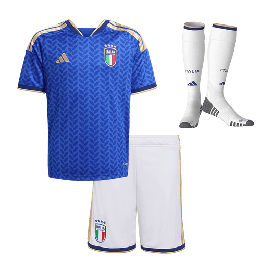 Set Tricouri Fotbal Italia Acasă 2025/26 Pentru Copii
