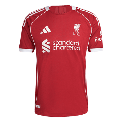 Tricouri Fotbal Liverpool ISAK #9 Acasă 2025/26 Authentic - UCL