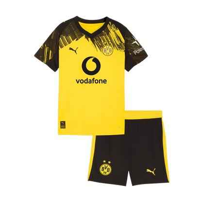 Set Tricouri Fotbal Borussia Dortmund Acasă 2025/26 Pentru Copii